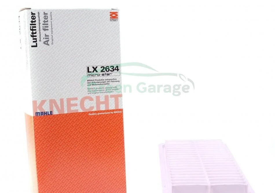 Повітряний фільтр MAHLE / KNECHT LX2634 (фото 1)
