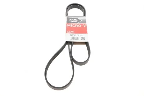 Поликлиновые ремни Micro-V (Пр-во Gates) GATES 5PK1715