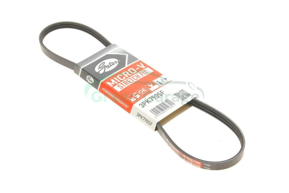 Поліклінові ремені Micro-V StretchFit (Вир-во Gates) GATES 3PK790SF (фото 1)