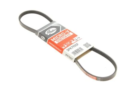 Поликлиновые ремни Micro-V StretchFit (Пр-во Gates) GATES 3PK790SF