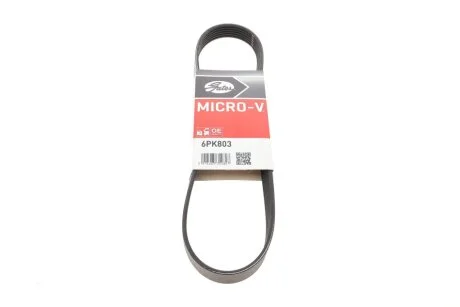 Ремень поликлин. 6РК803 (пр-во Gates) GATES 6PK803