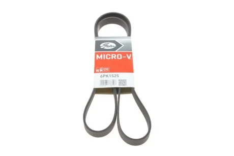 Поликлиновые ремни Micro-V (Пр-во Gates) GATES 6PK1525