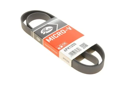 Дорiжковий ремінь GATES 6PK1255