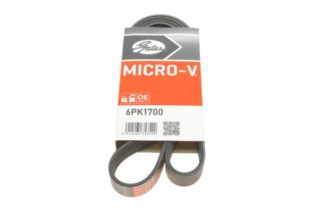 Ремінь поліклиновий GATES 6PK1700