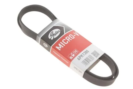 Поликлиновые ремни Micro-V (Пр-во Gates) GATES 6PK1380