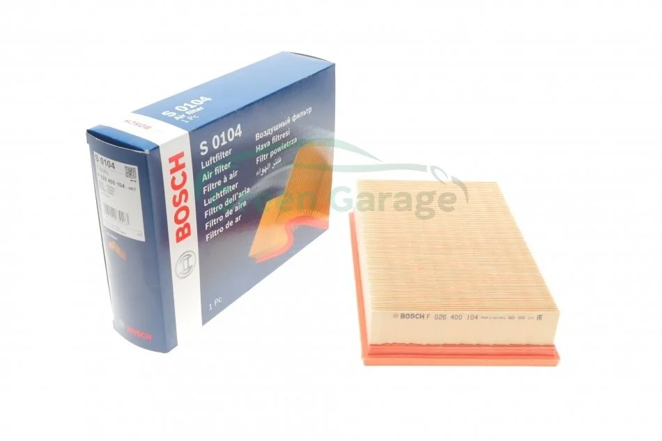 Повітряний фільтр BOSCH F 026 400 104 (фото 1)