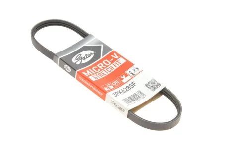 Поліклінові ремені Micro-V StretchFit (Вир-во Gates) GATES 3PK628SF