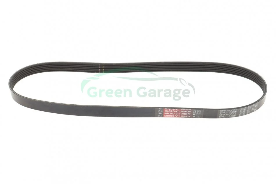 Поліклінові ремені Micro-V XS (Вир-во Gates) GATES 6PK1035XS (фото 1)