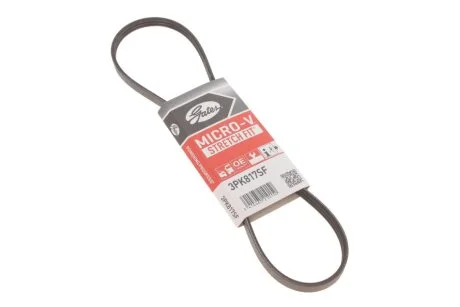 Поликлиновые ремни Micro-V StretchFit (Пр-во Gates) GATES 3PK817SF