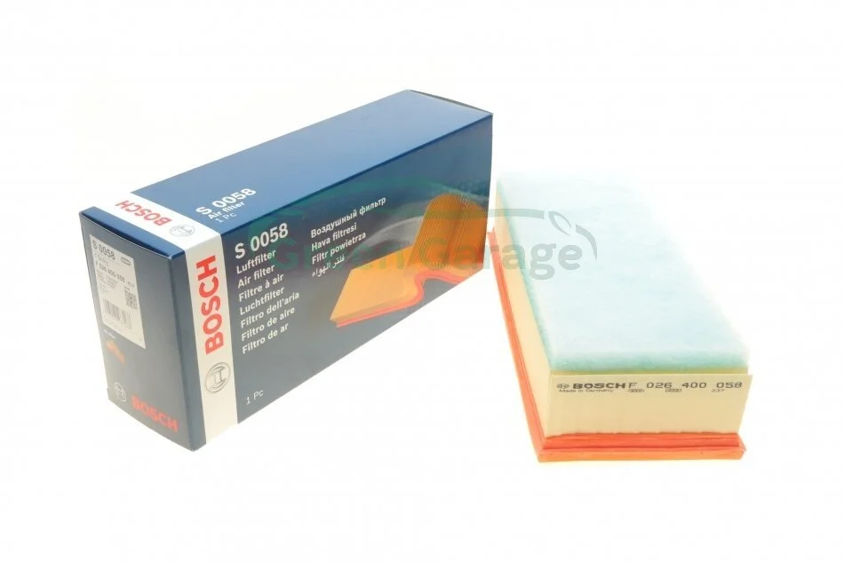 Повітряний фільтр BOSCH F 026 400 058 (фото 1)