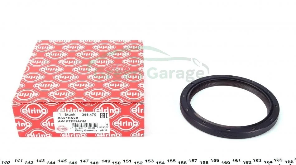 Сальник коленвала ELRING 369.470 (фото 1)
