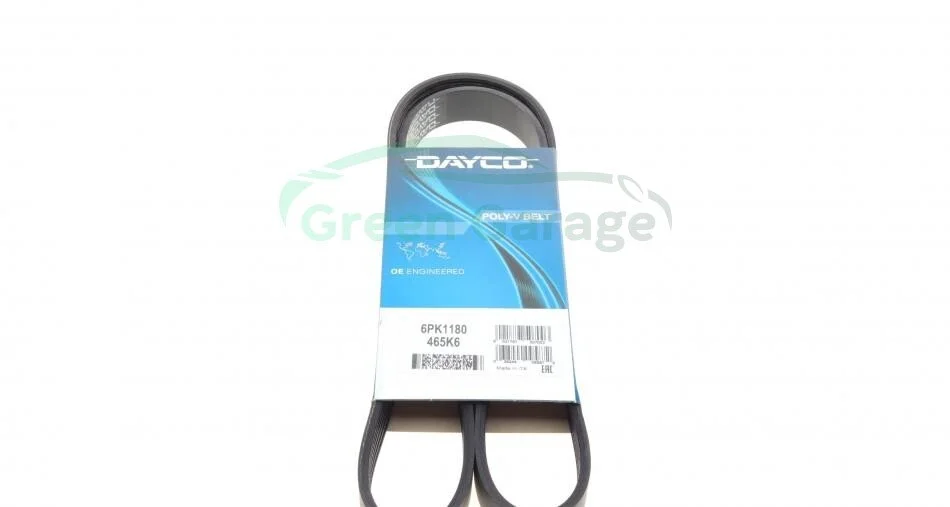 Доріжковий пас DAYCO 6PK1180 (фото 1)