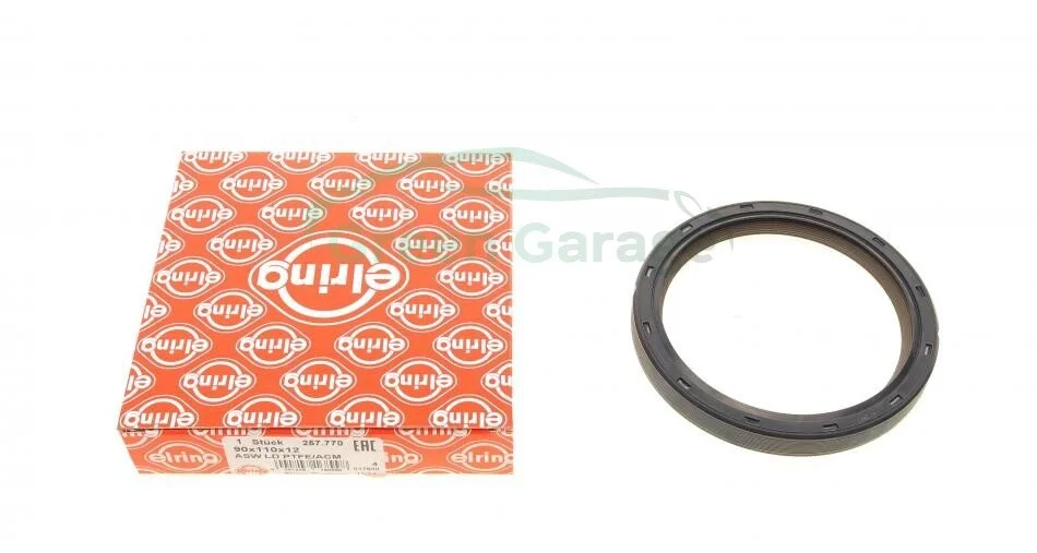 Сальник REAR BMW N40/N42/N43/N45/N46/N52 90X110X12 PTFE (вир-во Elring) ELRING 257.770 (фото 1)