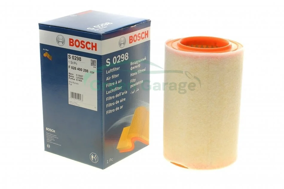 Повітряний фільтр BOSCH F 026 400 298 (фото 1)