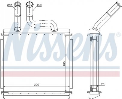 Радіатор опалення NISSENS 76507