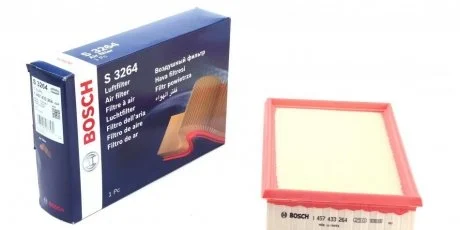 Фильтр воздушный VW CADDY II, SEAT 93-04 (пр-во) BOSCH 1 457 433 264