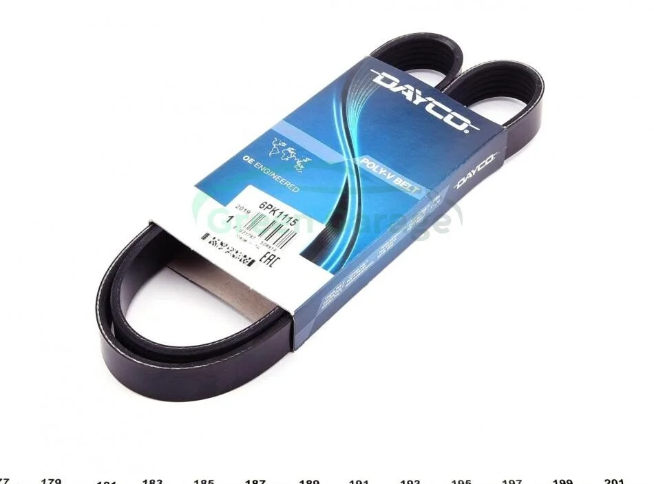 Дорiжковий ремінь DAYCO 6PK1115 (фото 1)