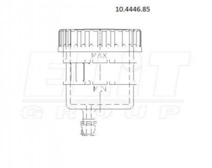 Розширювач BREMBO 10444685