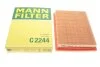 Фильтр воздушный (пр-во) MANN C2244 (фото 1)