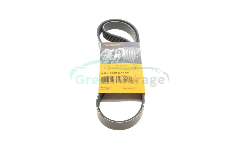 Поликлиновой ремень (Пр-во ContiTech) CONTITECH 6PK1020 EXTRA (фото 1)
