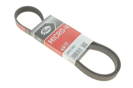 Ремень поликлин. (пр-во Gates) GATES 6PK1305