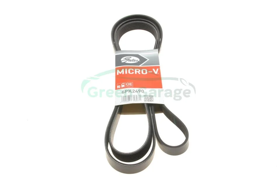 Дорiжковий ремінь GATES 6PK2490 (фото 1)