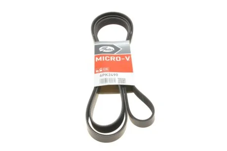 Ремінь поліклиновий GATES 6PK2490