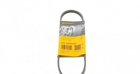 Поликлиновой ремень (Пр-во ContiTech) CONTITECH 3PK628 ELAST