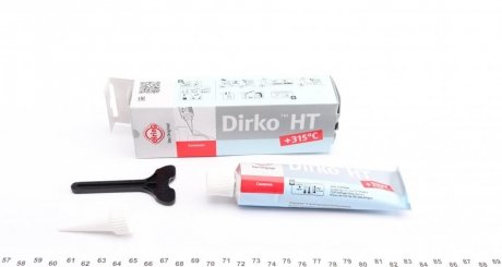 Герметик Dirko +300 (СІРИЙ) 70ML ELRING 527.291