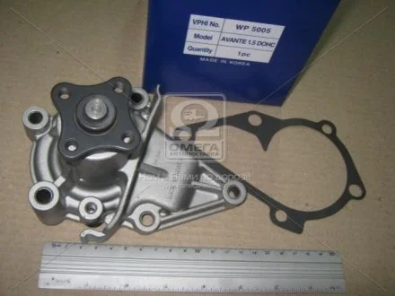 Насос водяний HYUNDAI GETZ, ELANTRA XD, MATRIX. KIA CERATO 1.6 DOHC (пр-во Valeo PHC) VALEO WP5005