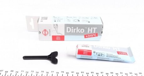 Герметик DIRKO +300 (СІРИЙ) 70ML ELRING 036.164