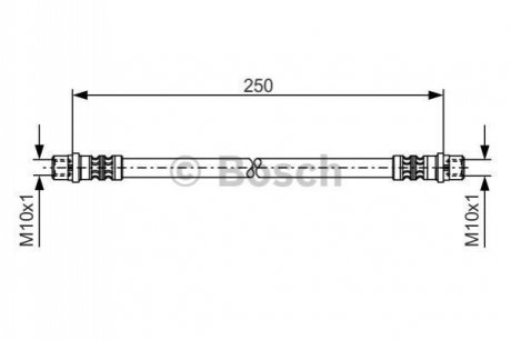 Гальмівний шланг BOSCH 1987476309