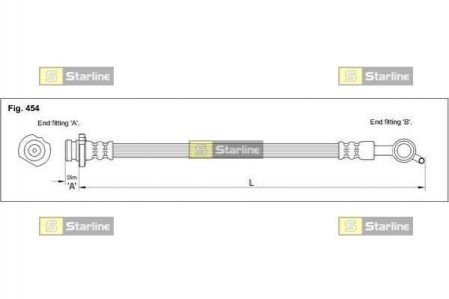 Гальмівний шланг STARLINE HA ST.1204