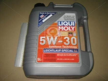 Масло моторн. Liqui Moly SPECIAL TEC LL 5W-30 (Канистра 5л) LIQUI MOLY 8055