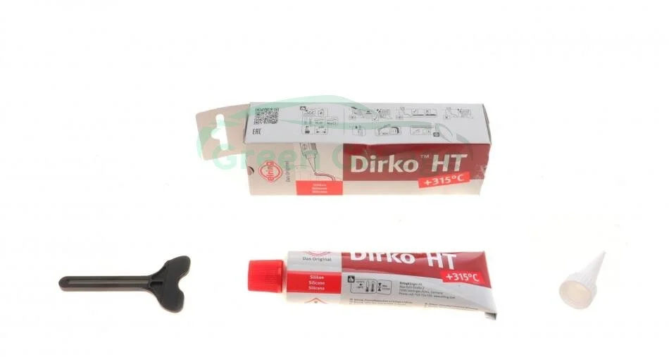 Герметик DIRKO HT -60/+315°С 70Г ЧЕРВОНИЙ (вир-во Elring) ELRING 705.708 (фото 1)