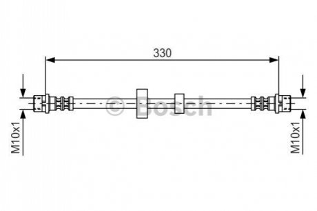 Гальмівний шланг BOSCH 1987476411