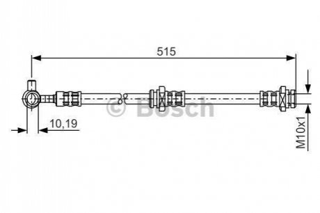 Гальмівний шланг BOSCH 1987476378