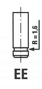 Клапан впускний TOYOTA Avensis,Camry,RAV-4 2,0 00-09 FRECCIA R6294/SNT