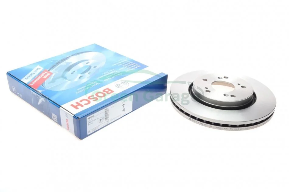 Диск тормозной HONDA CR-V III передн., вент. (пр-во Bosch) BOSCH 0986479456 (фото 1)