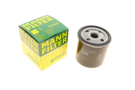 Фільтр мастил MANN W712/21