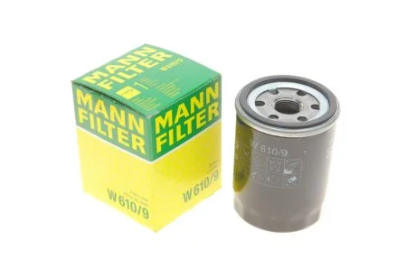 Фильтр масляный двигателя (пр-во) MANN W610/9