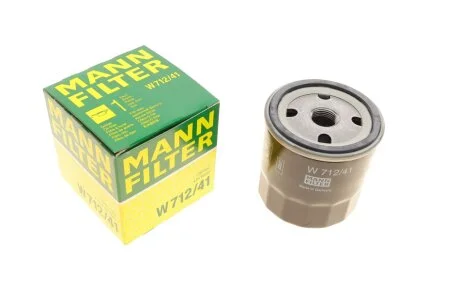 Масляний фiльтр MANN W712/41
