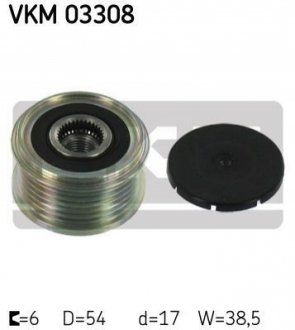 Шкiв генератора SKF VKM 03308