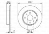 Гальмівний диск BOSCH 0986479R61 (фото 1)