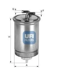 Паливний фільтр UFI 24.365.00