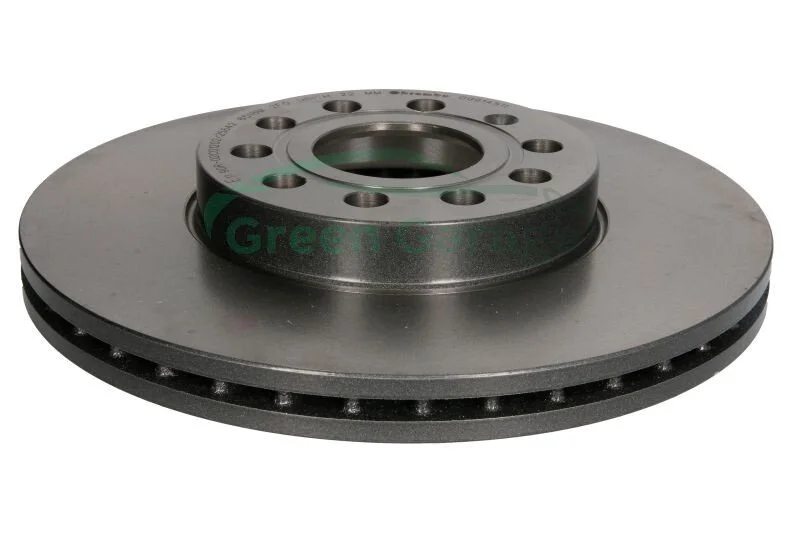 Диск тормозной SEAT TOLEDO, SKODA YETI, VW GOLF VI передн. вент. (пр-во) BREMBO 09.9145.11 (фото 1)