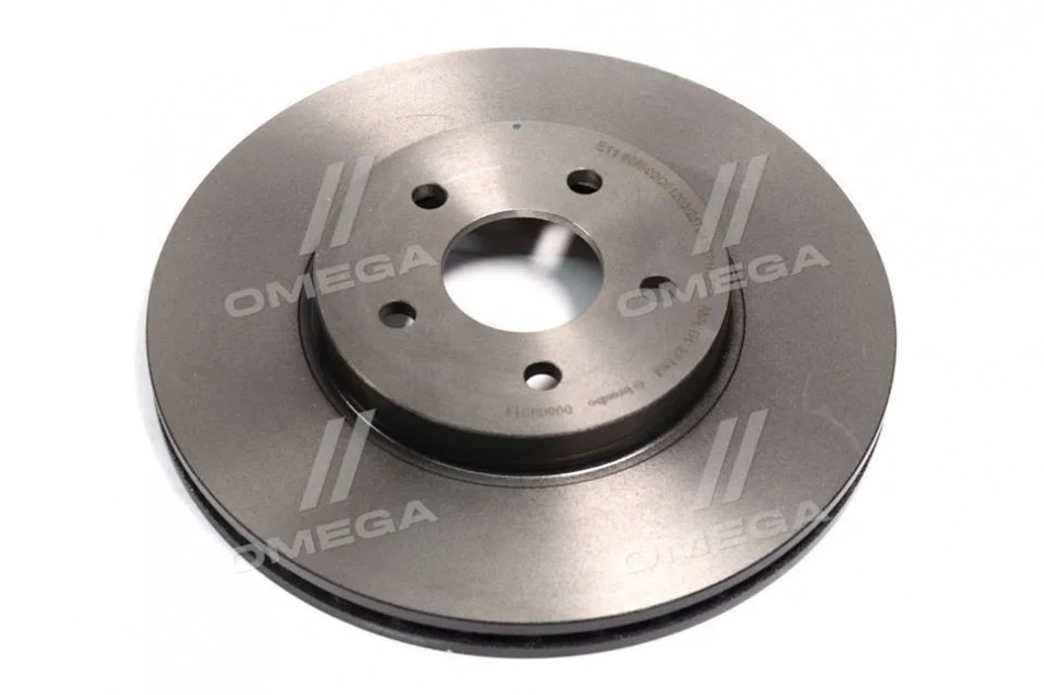 Диск тормозной FORD MONDEO передн., вент. (пр-во) BREMBO 09.8665.11 (фото 1)
