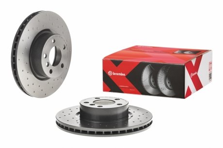 Гальмівний диск BREMBO 09.B570.1X