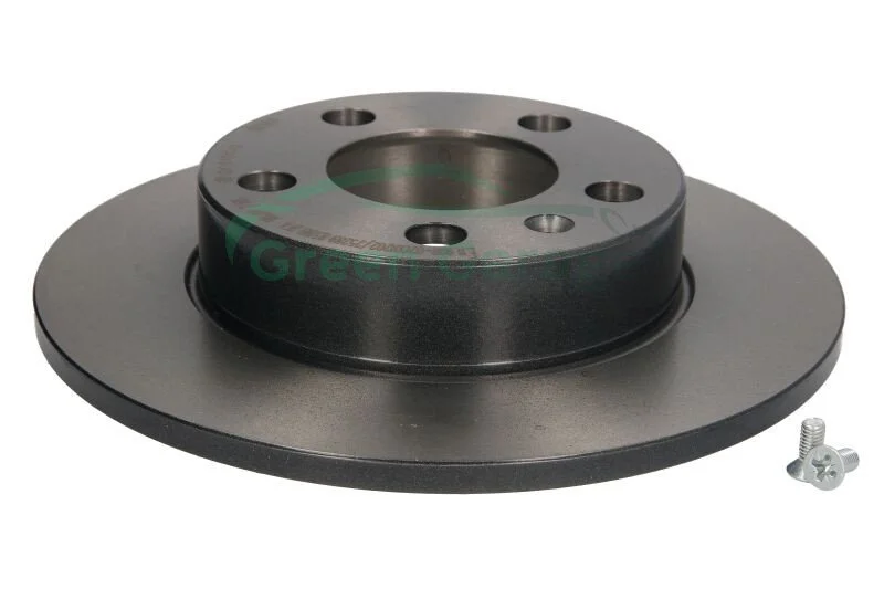 Диск тормозной AUDI A3, SEAT TOLEDO, SKODA FABIA, OCTAVIA,VW GOLF задн. (пр-во) BREMBO 08.7165.11 (фото 1)