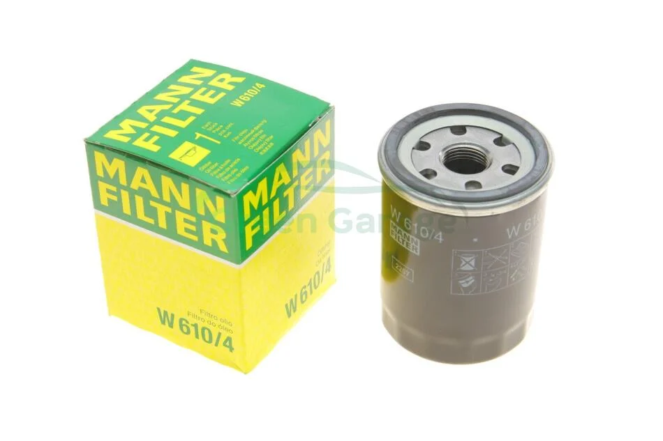 Фильтр масляный двигателя NISSAN PRIMERA I -96, MICRA II, III 92-10 (пр-во) MANN W610/4 (фото 1)